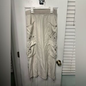 XCVI Cream Maxi Skirt